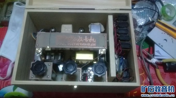 【参赛】直流三波段四灯电子管收音机