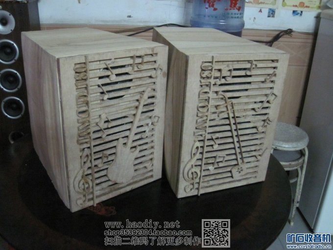 【参赛】疯狂DIY--尊宝书架音箱