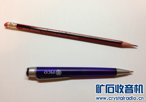 【参赛】多波段能换笔芯的圆珠笔型无电源收音机