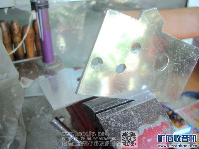 【参赛】全手工制作的仿古矿石收音机(将陆续介绍制作过程)