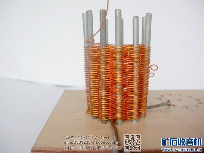 【参赛】全手工制作的仿古矿石收音机(将陆续介绍制作过程)