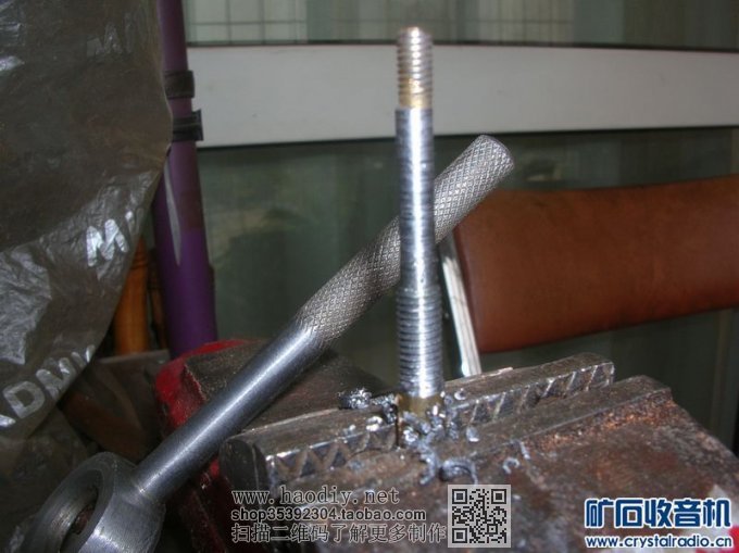 【参赛】全手工制作的仿古矿石收音机(将陆续介绍制作过程)