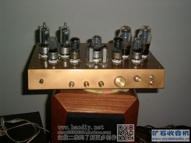 我的胆机箱是这样DIY的