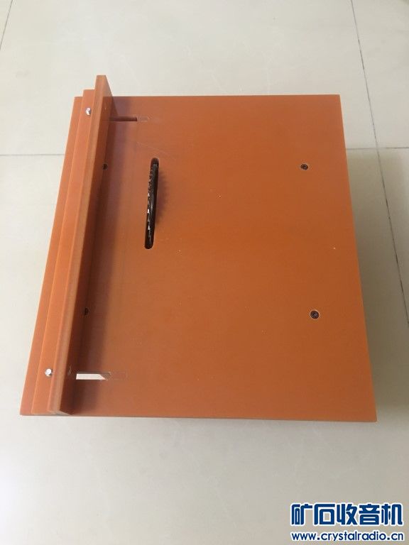 完成后的样子 为DIY而DIY,多图,使用电木自制小型台锯,台式切割机·····