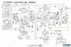 匈牙利老收音机图纸展
