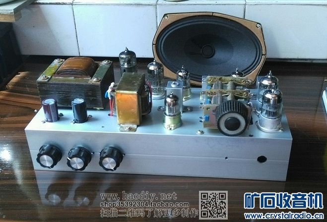 装了一台胆fm调频收音机出声了——喜,没有仪器,下一步该如何调