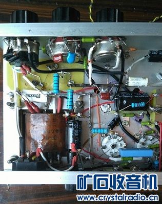 装了一台胆fm调频收音机出声了——喜,没有仪器,下一步该如何调