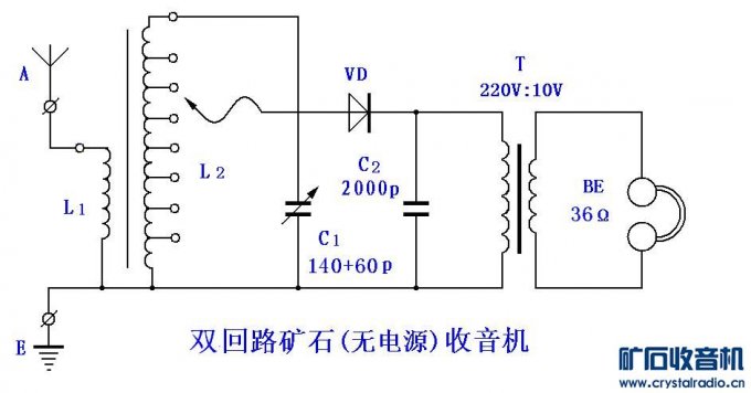 初学者怎样学装矿石收音机( 一)(二)
