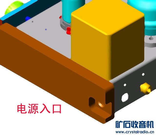 朋友要一个用6550做放大的功放