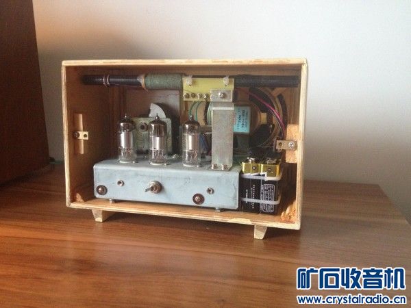 复古电池式再生三灯机完成