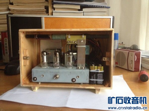 复古电池式再生三灯机完成