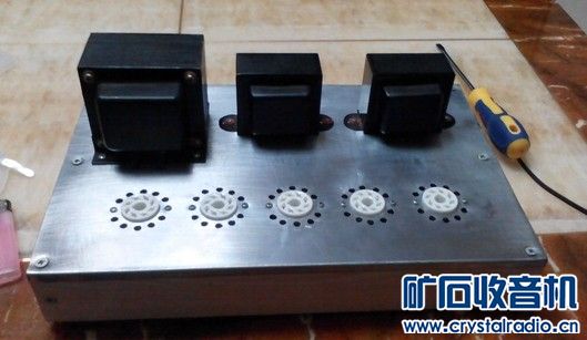 第一次接触胆机,纯二电路6p3p做的很丑,大家轻拍!