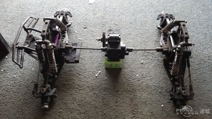 点击查看原图 攒个啥都能发帖吗,我来发个DIY遥控车的……