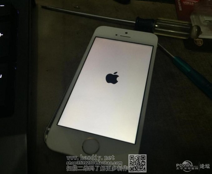 点击查看原图 【旋风原创】Iphone坐弯了肿么办?掰直了就好了!