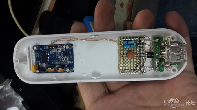 点击查看原图 人体红外感应LED小灯(很实用的哦~)