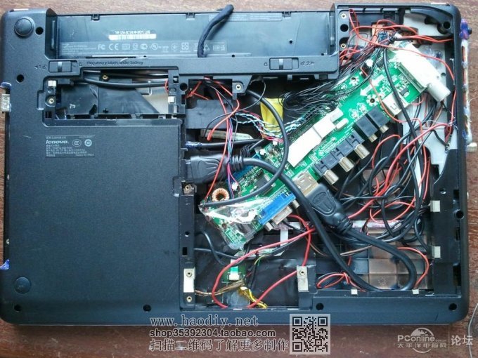 点击查看原图  坏笔记本被改成安卓电脑了