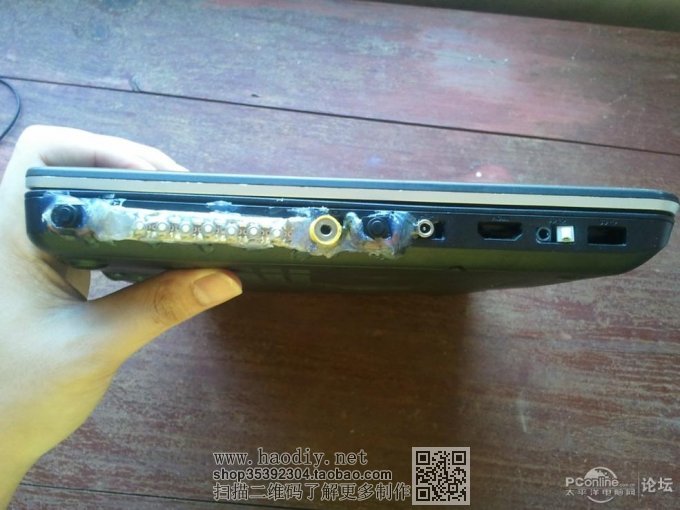 点击查看原图  坏笔记本被改成安卓电脑了