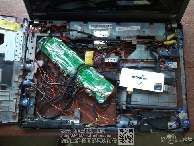 点击查看原图  坏笔记本被改成安卓电脑了