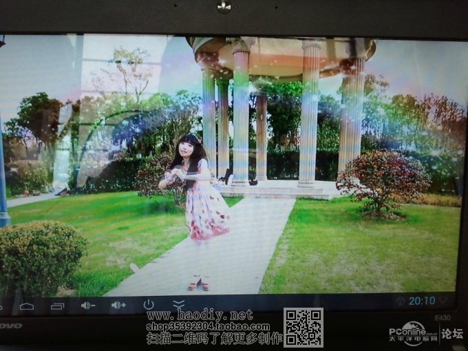 点击查看原图  坏笔记本被改成安卓电脑了