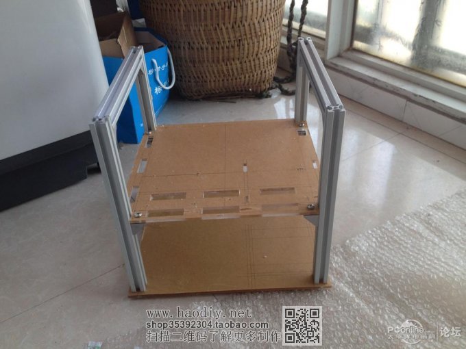 点击查看原图 DIY纯手工打造透明亚克力机箱