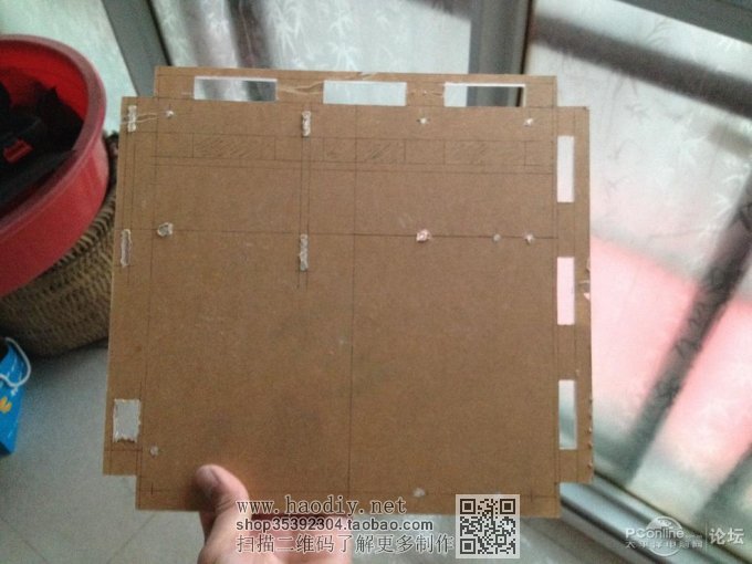 点击查看原图 DIY纯手工打造透明亚克力机箱