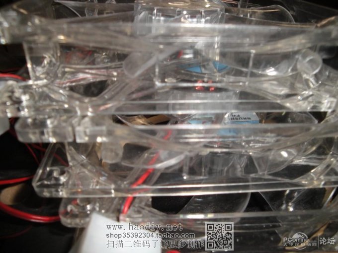 点击查看原图 辰小桀给力折腾 机箱MOD——黑色恶魔变身白色天使 废铁架电脑机