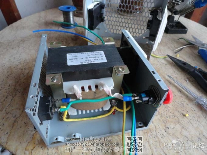 点击查看原图 远离触电,组装隔离电源,用1W的能耗捍卫你的生命..(⊙o⊙)...