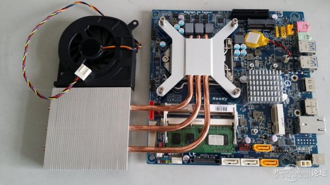 点击查看原图 通用17*17工控板DIY平板电脑 直接驱动LVDS屏,使用英特尔DN2800M