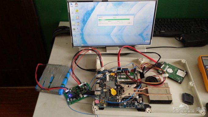 点击查看原图 通用17*17工控板DIY平板电脑 直接驱动LVDS屏,使用英特尔DN2800M