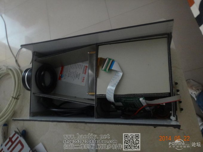 点击查看原图 自制投影仪教程:历时一个月,现在天天可以天天在家看电影。自制