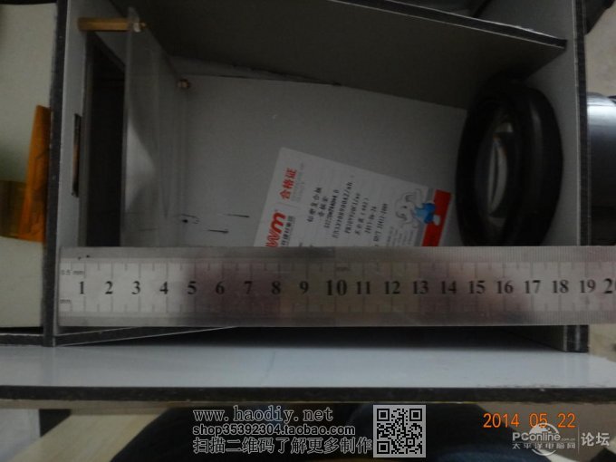 点击查看原图 自制投影仪教程:历时一个月,现在天天可以天天在家看电影。自制