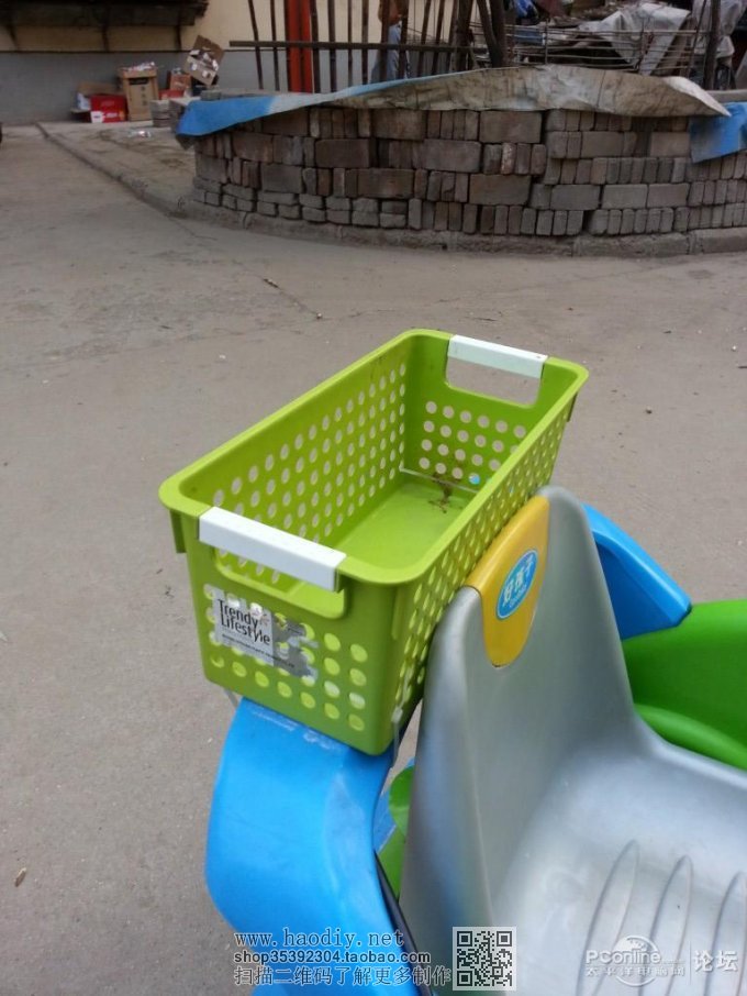 点击查看原图  终极改造,儿童电动车,小朋友车技要从小培养~~