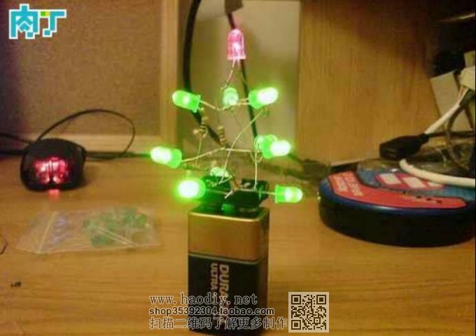 『转』LED圣诞树教程