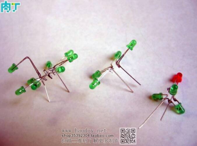 『转』LED圣诞树教程