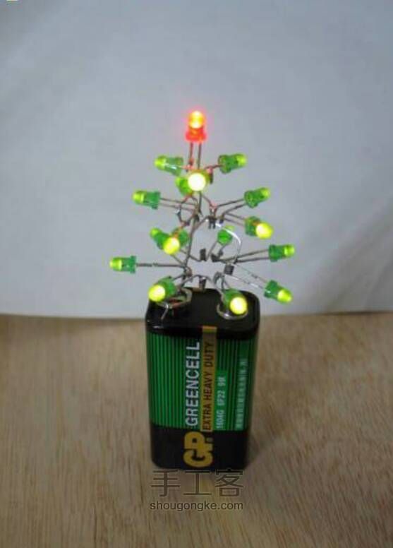 『转』LED圣诞树教程