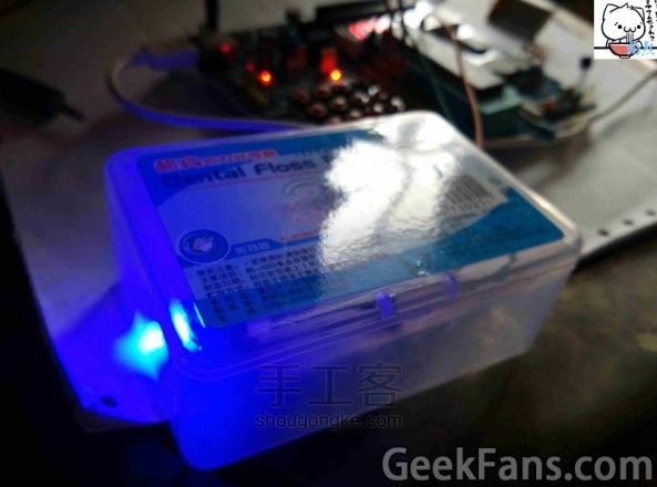 打造一个单片机控“光码电子锁”【转译】