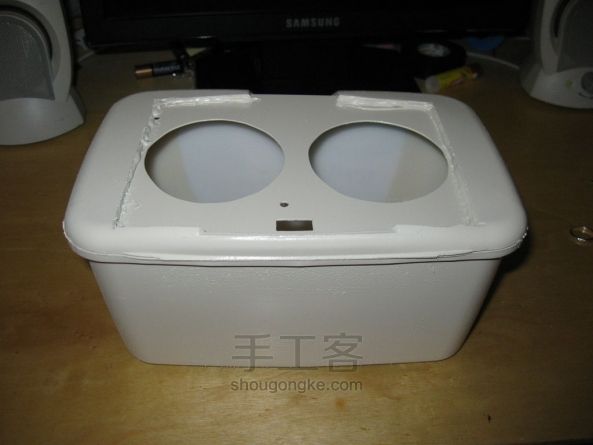 甭花钱买了,自己做个桌面加湿器得了!