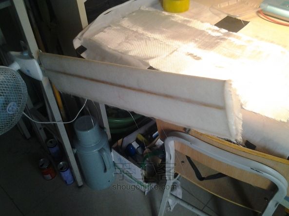 自主设计便携式1.3m翼展固定翼飞机Airwalker DIY创意手工