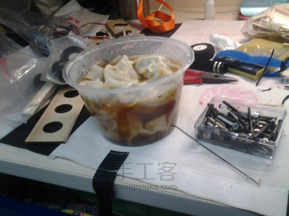 自主设计便携式1.3m翼展固定翼飞机Airwalker DIY创意手工