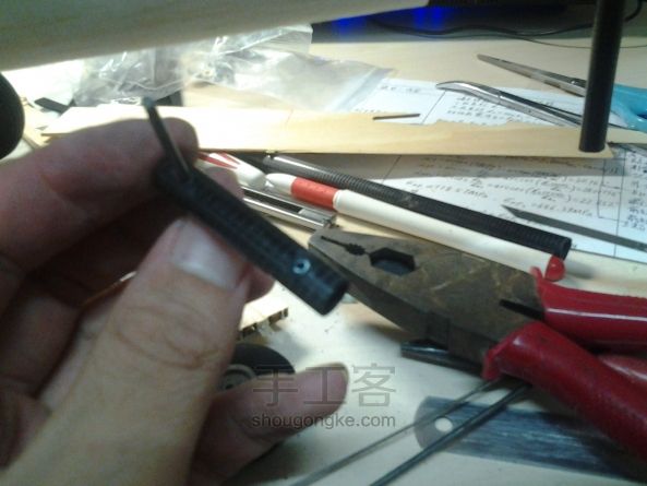 自主设计便携式1.3m翼展固定翼飞机Airwalker DIY创意手工