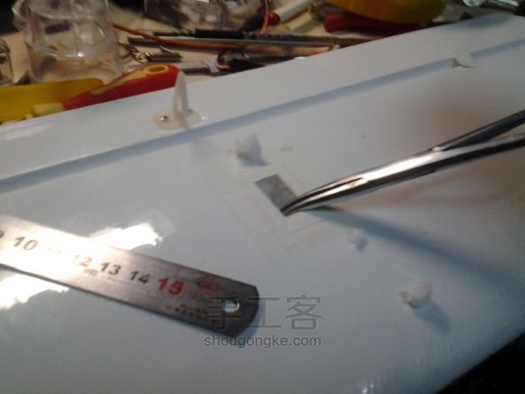 自主设计便携式1.3m翼展固定翼飞机Airwalker DIY创意手工