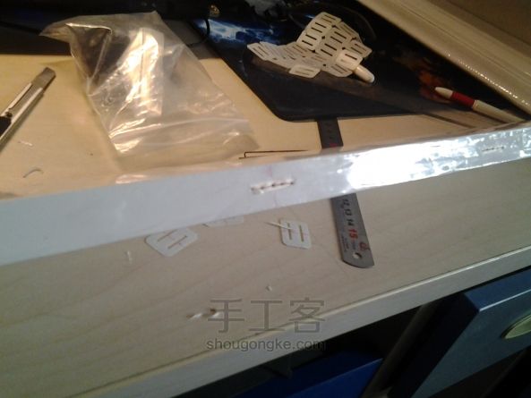 自主设计便携式1.3m翼展固定翼飞机Airwalker DIY创意手工