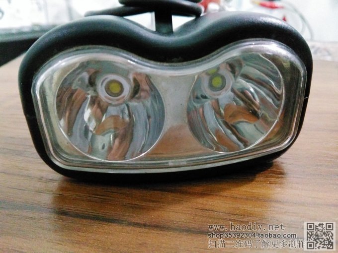 【DIY】改造电动车灯由5V移动电源供电_极客迷