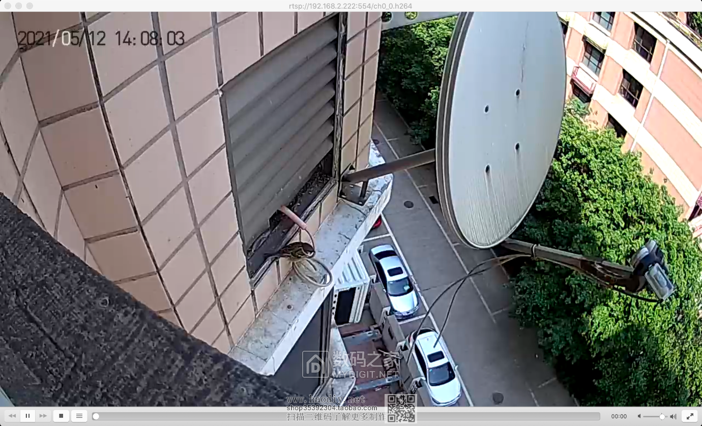 用垃圾网络摄像头构建的家庭直播系统