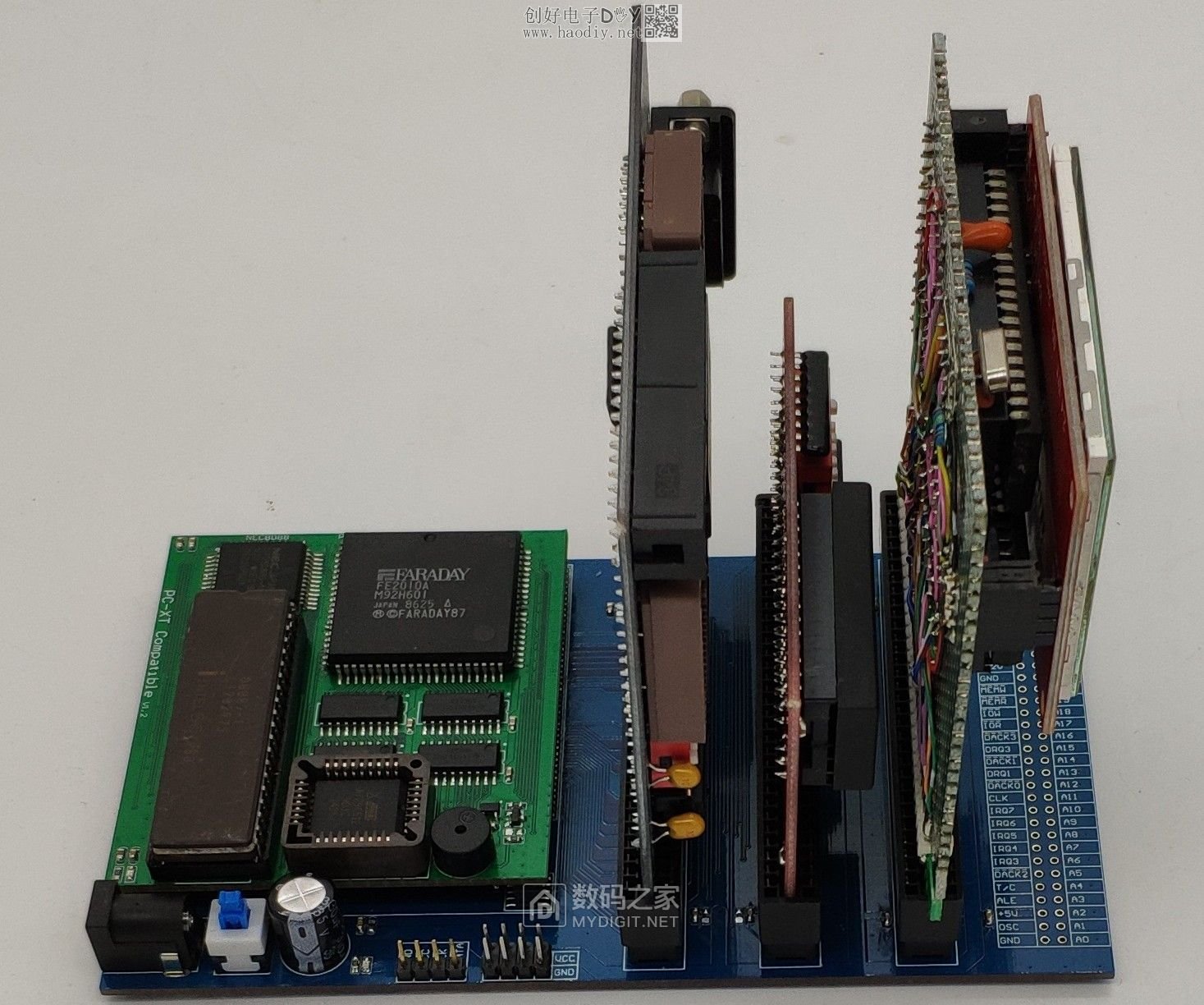 制作8088 CPU卡片电脑,只有银行卡大小的IBM PC兼容机! 制作8088 CPU卡片电脑,只有银行卡大小的IBM PC兼容机!