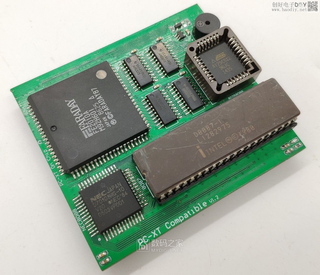 制作8088 CPU卡片电脑,只有银行卡大小的IBM PC兼容机! 制作8088 CPU卡片电脑,只有银行卡大小的IBM PC兼容机!