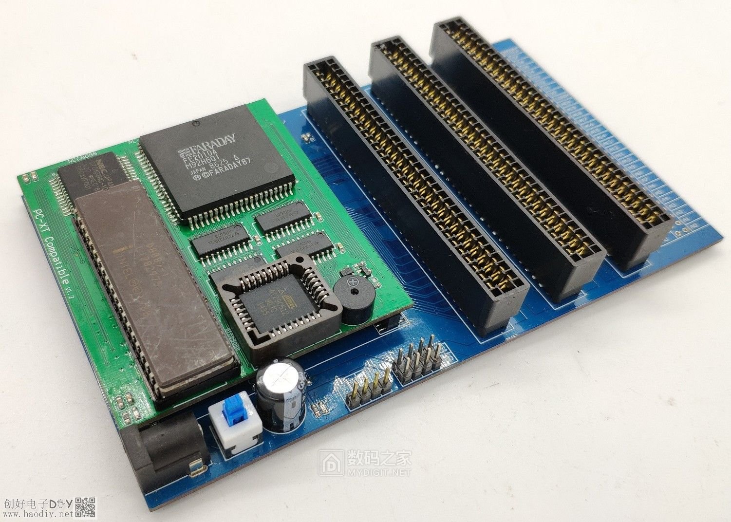 制作8088 CPU卡片电脑,只有银行卡大小的IBM PC兼容机! 制作8088 CPU卡片电脑,只有银行卡大小的IBM PC兼容机!