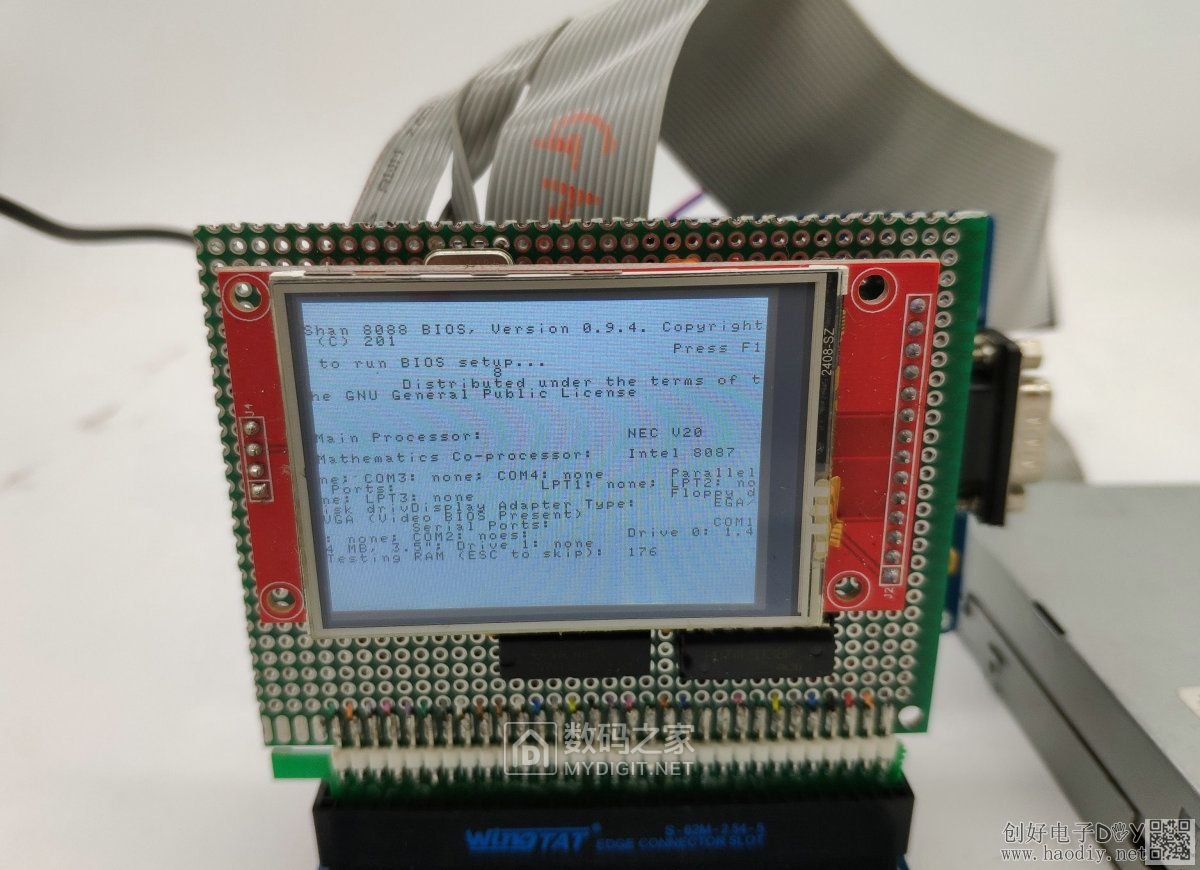 制作8088 CPU卡片电脑,只有银行卡大小的IBM PC兼容机! 制作8088 CPU卡片电脑,只有银行卡大小的IBM PC兼容机!