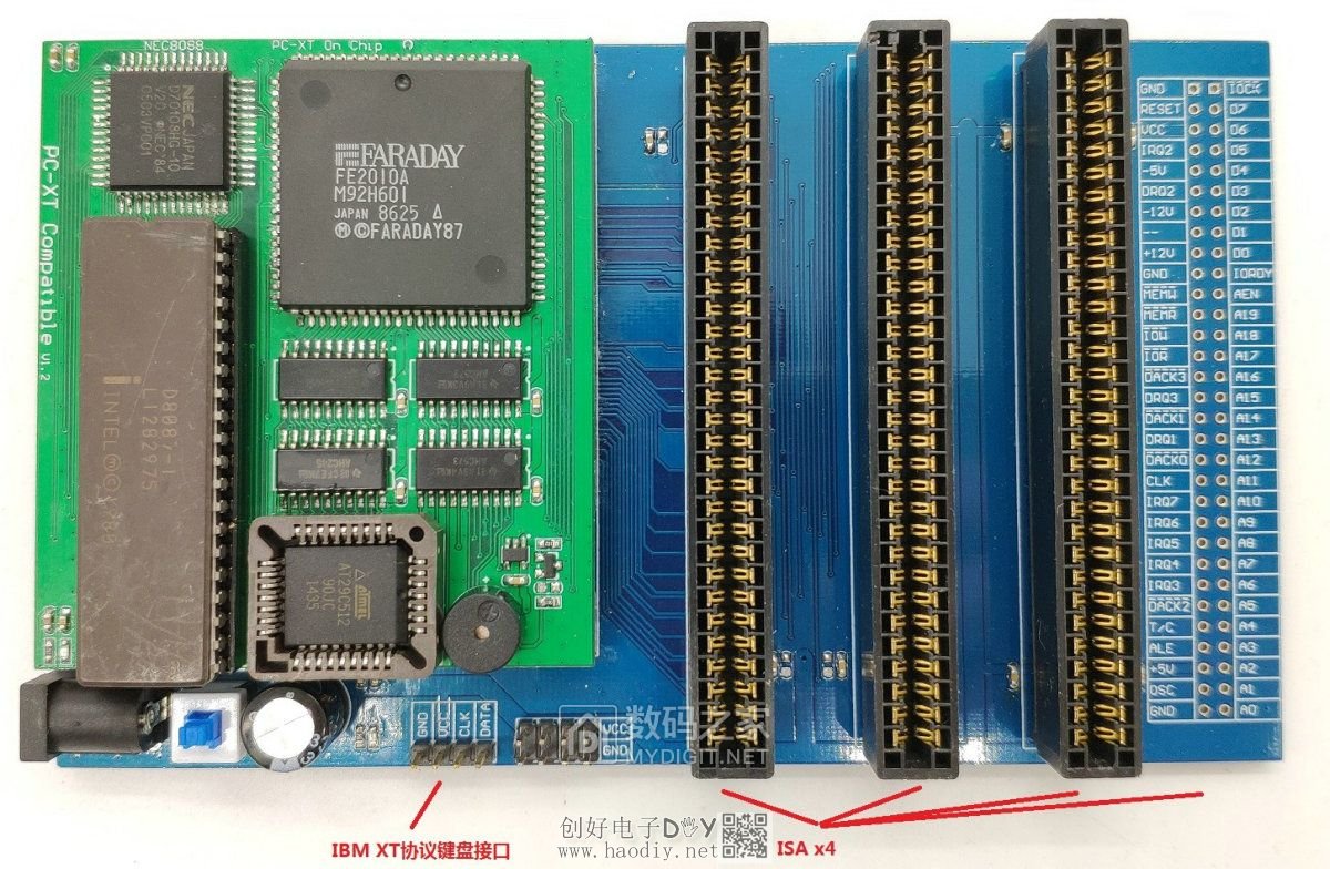 制作8088 CPU卡片电脑,只有银行卡大小的IBM PC兼容机! 制作8088 CPU卡片电脑,只有银行卡大小的IBM PC兼容机!